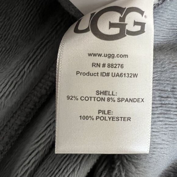 UGG Pichot Turtleneck Poncho Size M/L Grey Heather Pockets Cozy Oversized Throw - Picture 11 of 15